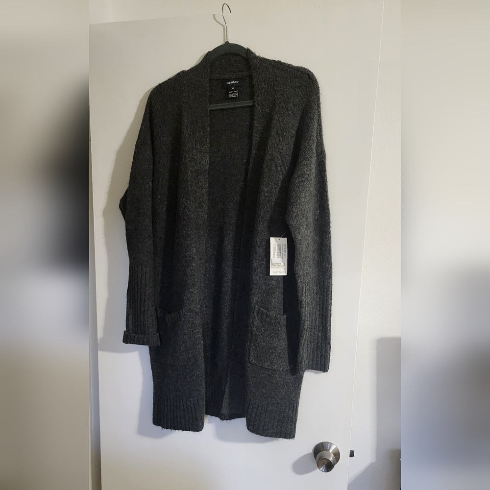 NWT Karen Kane long cardigan M